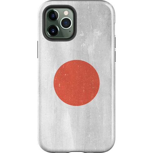 Japanese Flag Distressed iPhone 12 Pro Max Impact Case